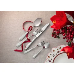 Villeroy & Boch Besteck Set 6 Personen|Weihnachten|Tafelbesteck-Set 30-tlg. Toy’s Delight Edelstahl