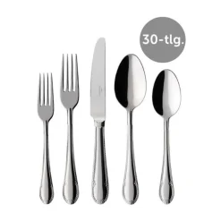 Villeroy & Boch Besteck Set 6 Personen|Tafelbesteck-Set 30-tlg. Mademoiselle Edelstahl