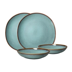 Villeroy & Boch Tellersets|Tafel-Set 4-tlg. Lave glacé