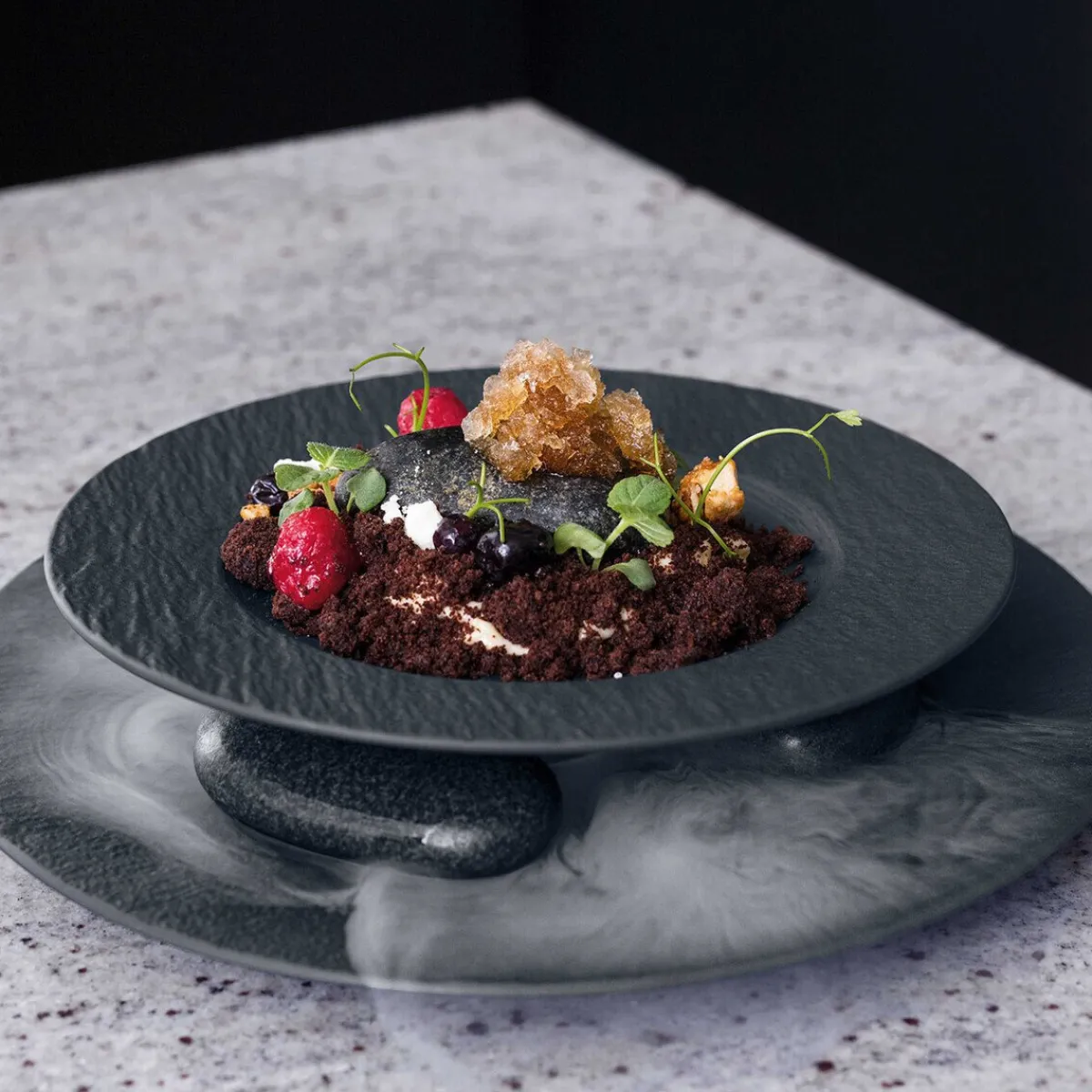 Villeroy & Boch Geschirrsets 2 Personen|20 Jahre Tischwelt|Teller-Set 4-tlg. Manufacture Rock