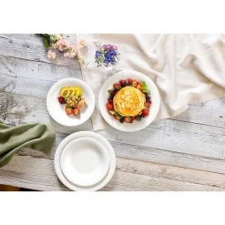 Villeroy & Boch Geschirrsets 6 Personen|Teller-Set 12-tlg. Essential White