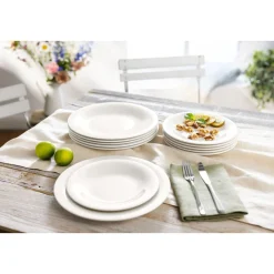 Villeroy & Boch Geschirrsets 6 Personen|Teller-Set 12-tlg. Essential White