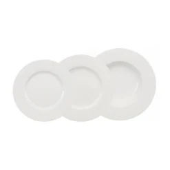 Villeroy & Boch Geschirrsets 4 Personen|Teller-Set 12-tlg. EC Wonderful World White