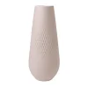Villeroy & Boch Weihnachten|Kuschelige Winterzeit|Vase Carre hoch H.28,5cm Manufacture Collier beige