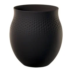 Vase Perle 18 cm Manufacture Collier noir<Villeroy & Boch Online