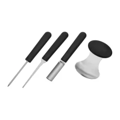 Kürbis-Schnitz-Set 4-tlg. schwarz<Westmark