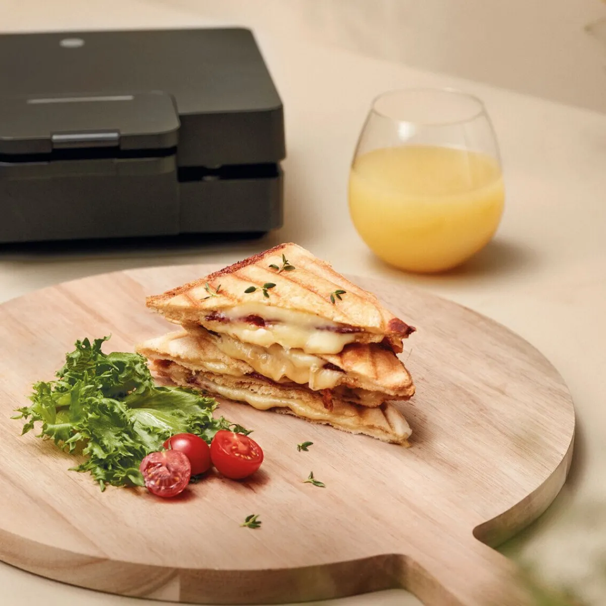 wilfa Kochwelt Entdecken|Sandwichmaker Easy Melt 29x27 cm 1000 W schwarz