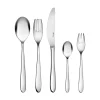 Wilkens Besteck Set 6 Personen|Besteck-Set mit Kassette 30-tlg. Rotondo Edelstahl poliert
