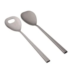 Salatbesteck, gr. Cantone 18/10 mattiert/poliert<Wilkens Online