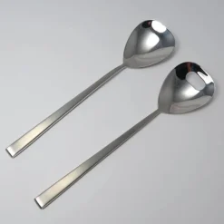 Salatbesteck, gr. Cantone 18/10 mattiert/poliert<Wilkens Online