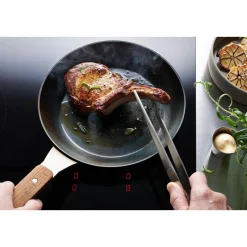 Bratpfanne flach 28 cm Carbon Steel<Woll