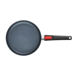 Guss-Flachpfanne 28 cm Diamond Lite schwarz<Woll Best