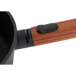 Guss-Hochrandpfanne 28 cm Eco Logic QXR schwarz<Woll Clearance