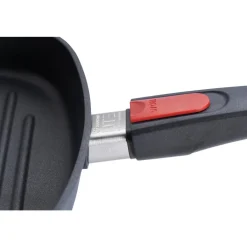 Woll Pfannen|Kochwelt Entdecken|Guss-Steakpfanne 24x24 cm Diamond Lite schwarz