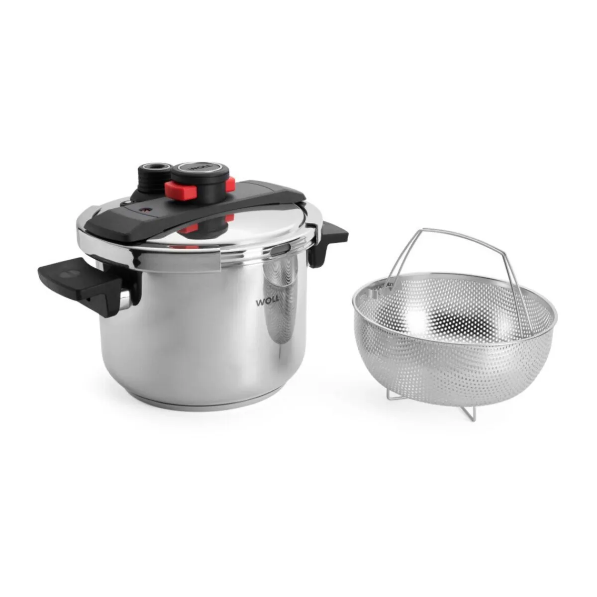 Schnellkochtopf 6,0 l Pressure Pro edelstahl<Woll