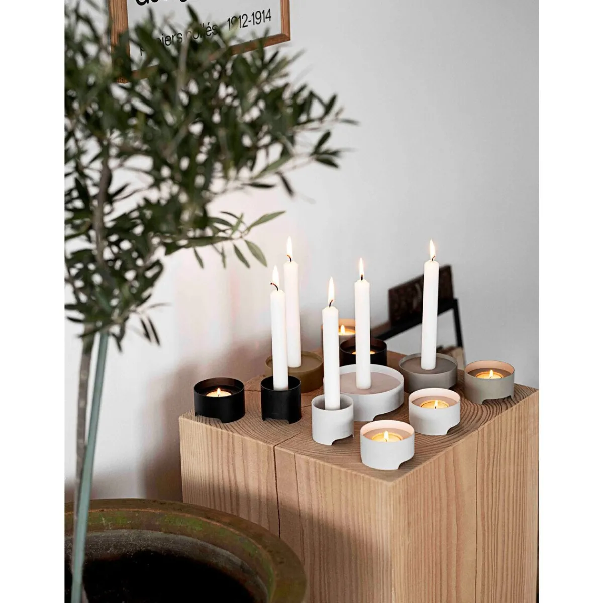 Teelichthalter 4 cm Singles Mud<Zone Denmark Discount