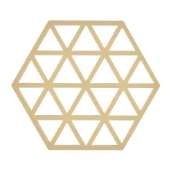 Untersetzer 16x14 cm Triangles Warm Sand<Zone Denmark Outlet