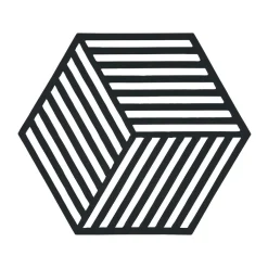 Zone Denmark Untersetzer|Untersetzer 16x14 cm Hexagon Schwarz