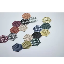Zone Denmark Untersetzer|Untersetzer 16x14 cm Hexagon Schwarz