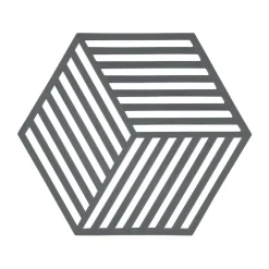 Zone Denmark Untersetzer|Untersetzer 16x14 cm Hexagon Cool Grey