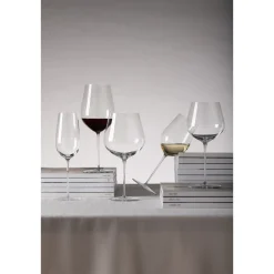 Zwiesel Glas Weißweingläser|Rotweingläser|Allroundglas 2er-Set Vuelo mit Moussierpunkt
