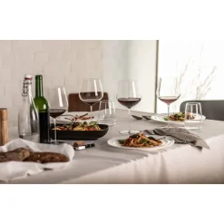 Zwiesel Glas Weißweingläser|Rotweingläser|Allroundglas 2er-Set Vuelo mit Moussierpunkt