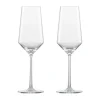 Champagnerglas 2er-Set Pure mit Moussierpunkt<Zwiesel Glas New