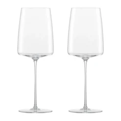 Zwiesel Glas Weißweingläser|Weingläsersets|Weinglas leicht & frisch 2er-Set Simplify