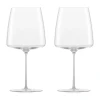 Zwiesel Glas Rotweingläser|Weinglas samtig & üppig 2er-Set Simplify