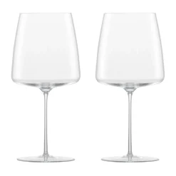 Zwiesel Glas Rotweingläser|Weinglas samtig & üppig 2er-Set Simplify