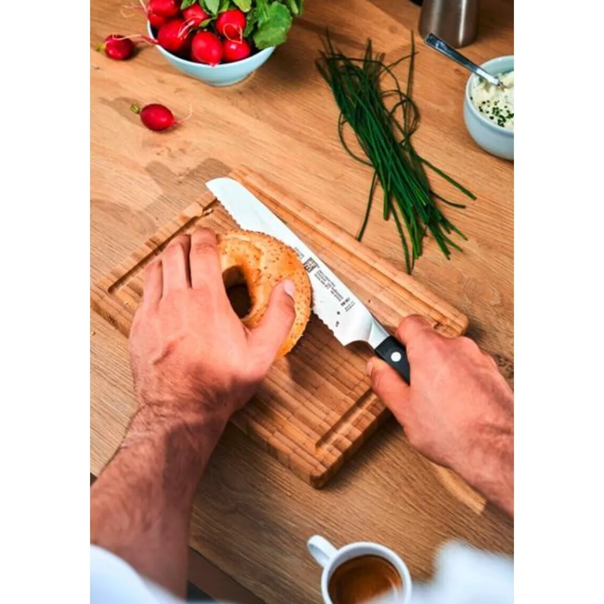 Brotmesser 20 cm Pro schwarz<Zwilling Sale