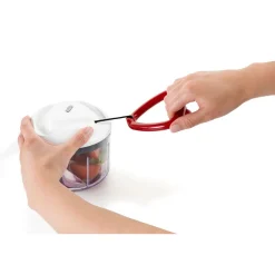 Zyliss Salat Zubehör|Multischneider Easy Pull 0,75 l rot