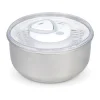 Salatschleuder 26 cm EasySpin 2 edelstahl<Zyliss