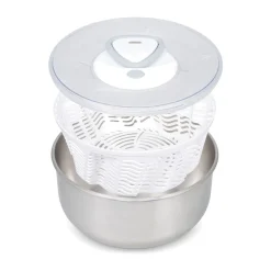 Zyliss Salatschleuder|Salatschleuder 26 cm EasySpin 2 edelstahl