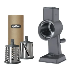 Trommelreibe 4-tlg. Gourmet schwarz<Zyliss