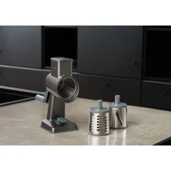 Trommelreibe 4-tlg. Gourmet schwarz<Zyliss